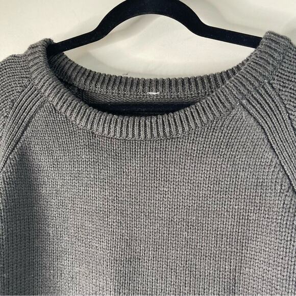Lululemon yin to you merino wool heathered dark wren sweater size 12 minimalist - Picture 6 of 6